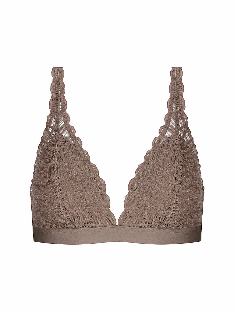 Soutien-gorge sans armatures POETRY TEMPTATION milk n coffee marron clair S