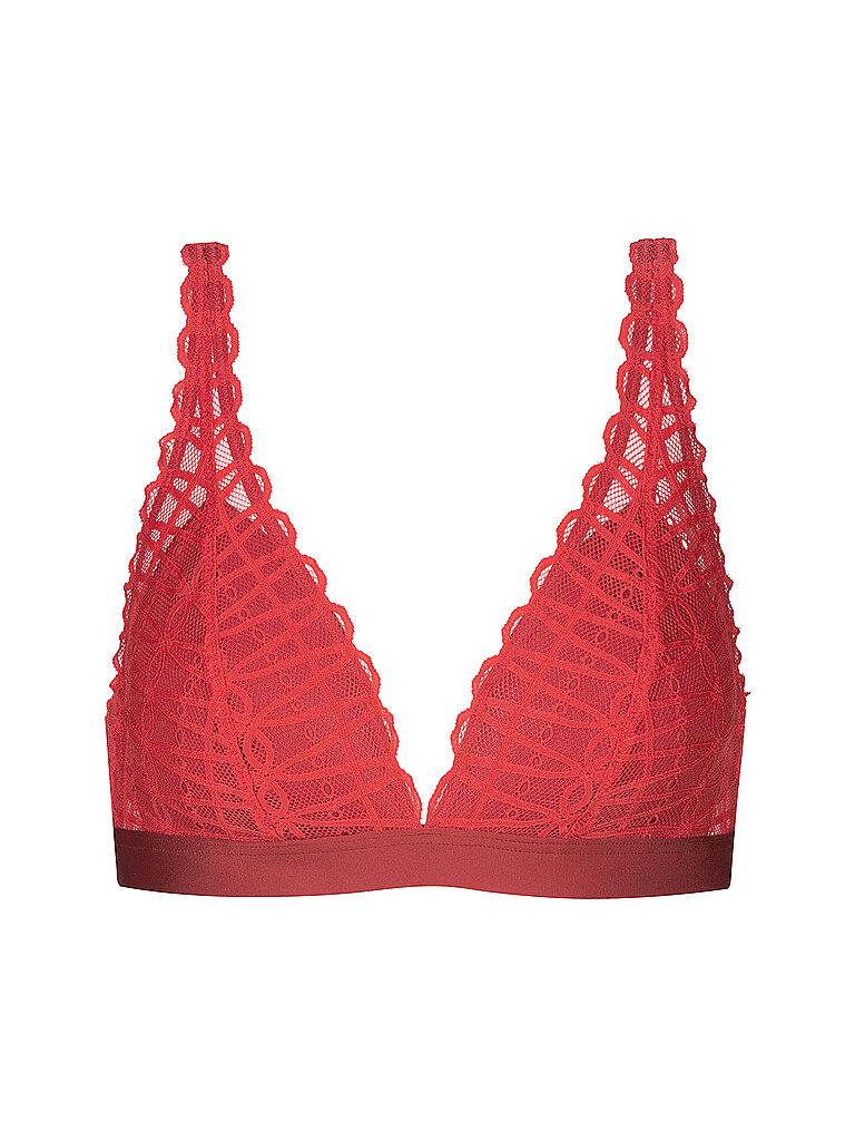 Soutien-gorge sans armatures POETRY TEMPTATION rouge gala rouge S