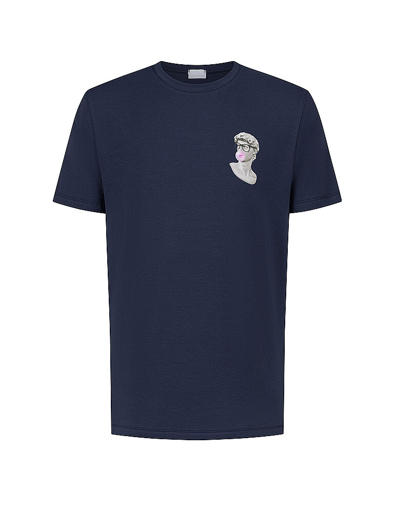 T-shirt de pyjama MARBLE MUSE yacht blue bleu M