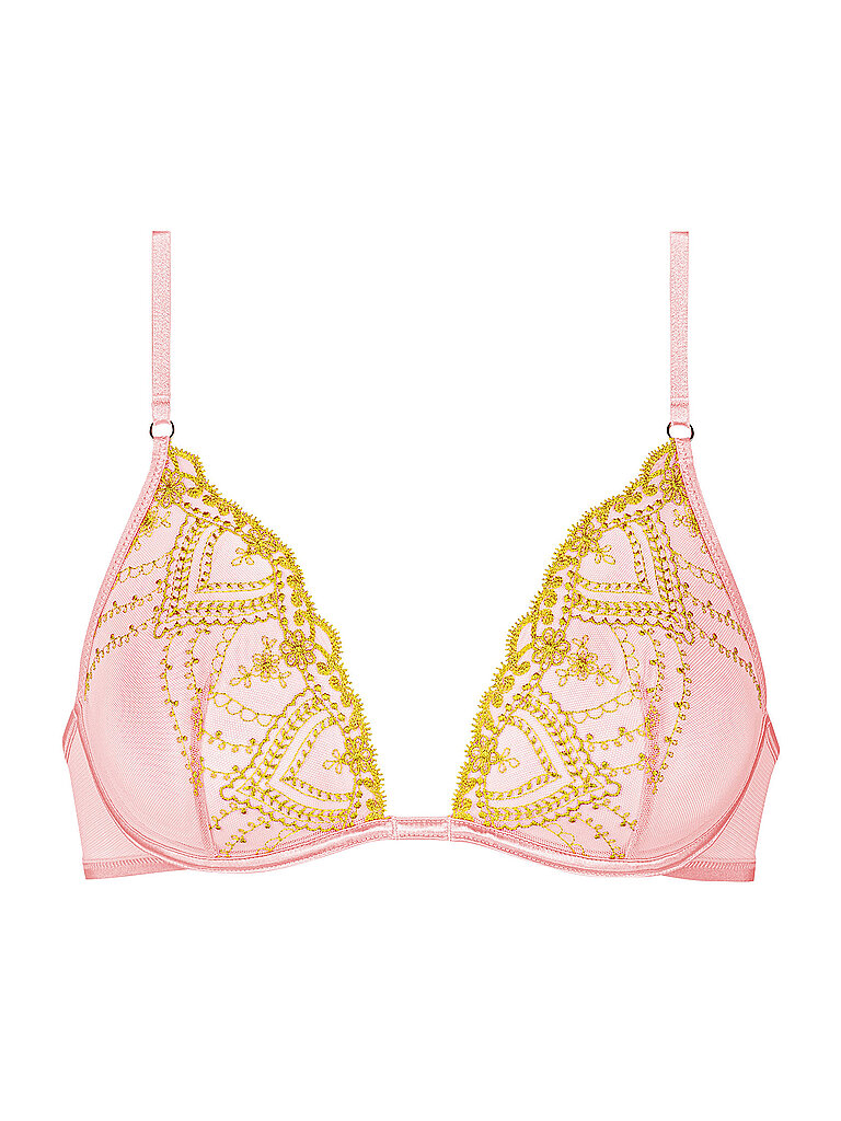 Soutien-gorge triangle MYSTERIOUS pink nectar rose 75C