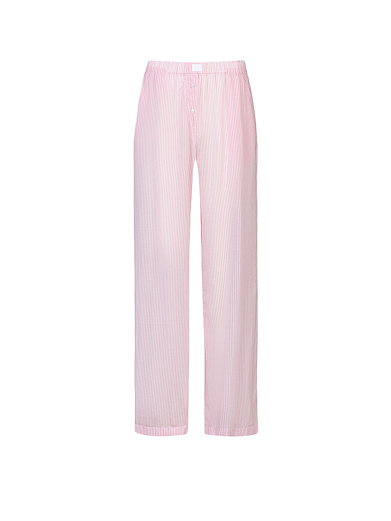 Pyjamahose COTTON STRIPES soft pink rose L