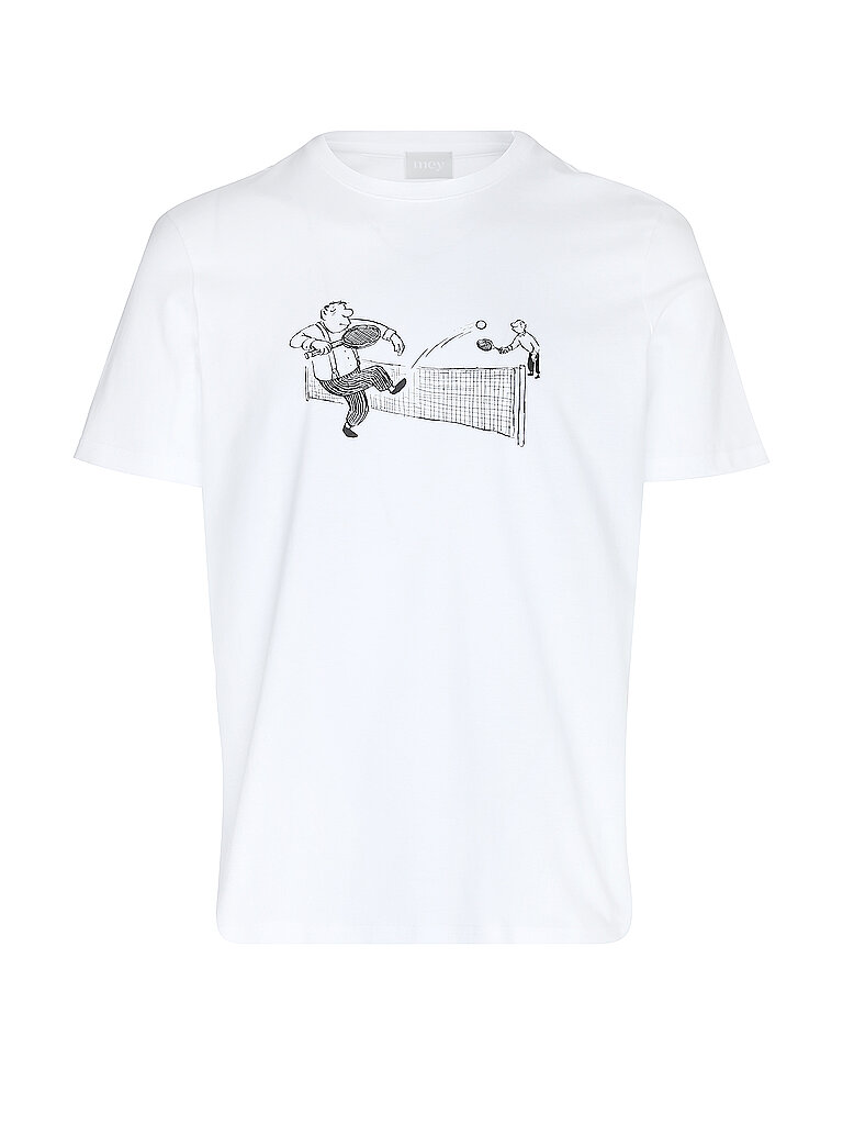 Mey Pyjamashirt blanc S