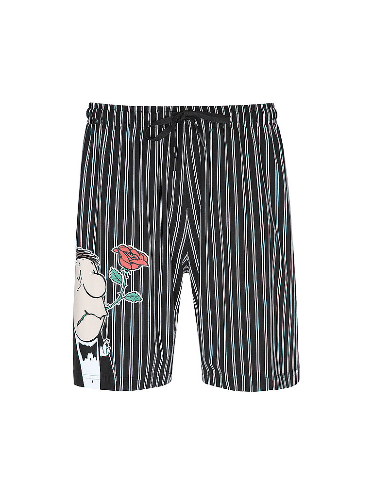 Mey Pyjamashorts noir S