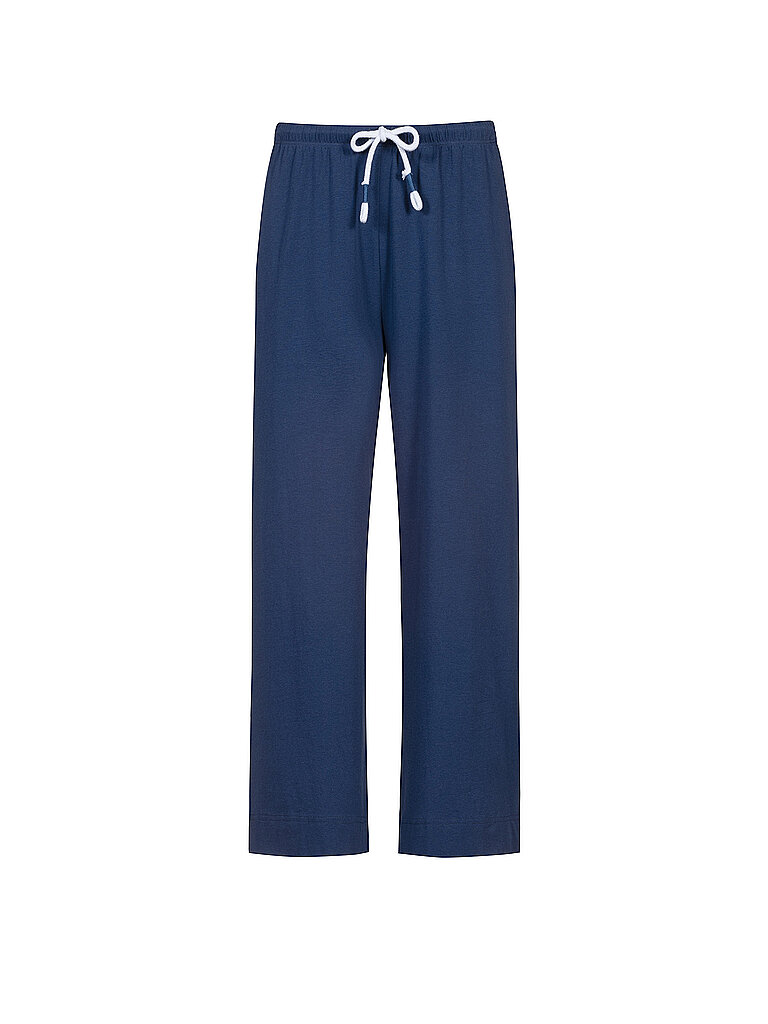 Pyjamahose 7/8 SOLID LOVE blue zodiac bleu marine L