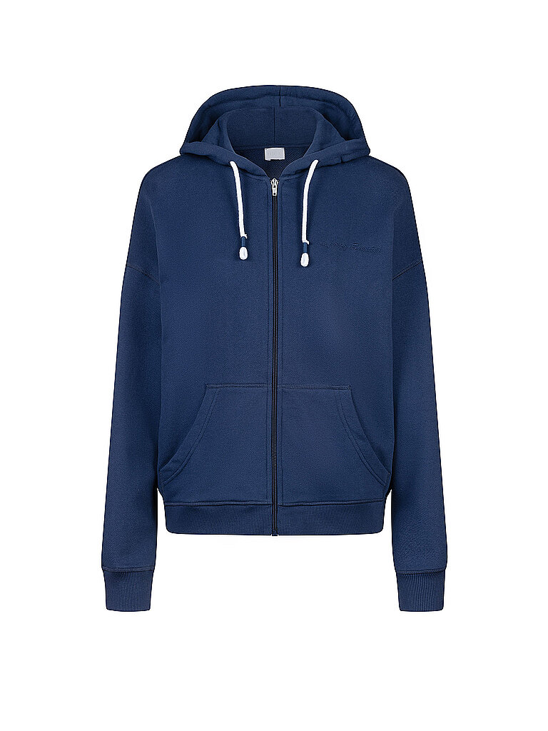 Veste de survêtement Loungewear MELLOW COTTON blue zodiac bleu marine XXL