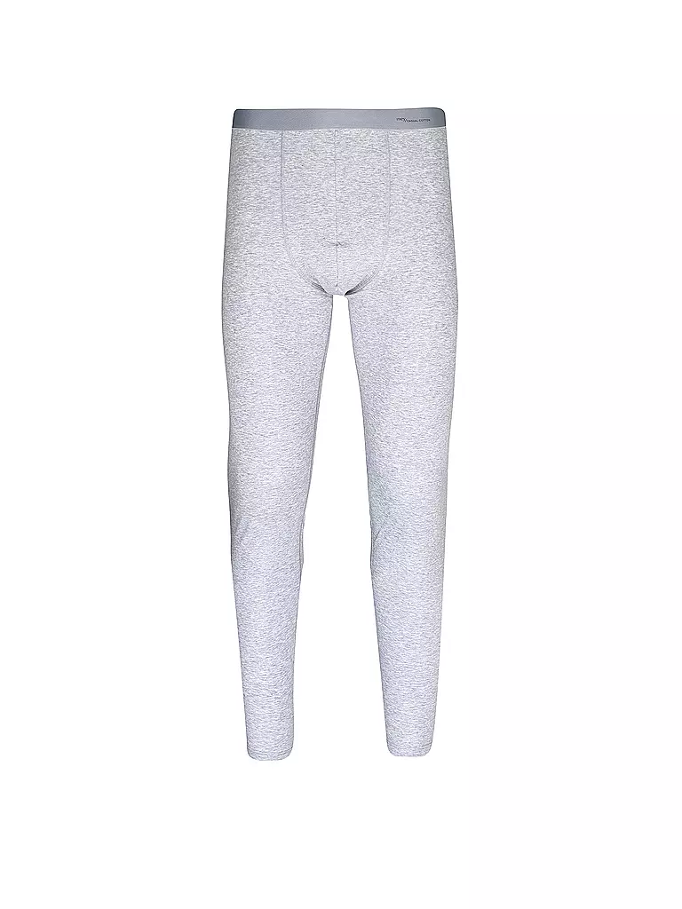 MEY | Caleçon long gris clair chiné | hellgrau