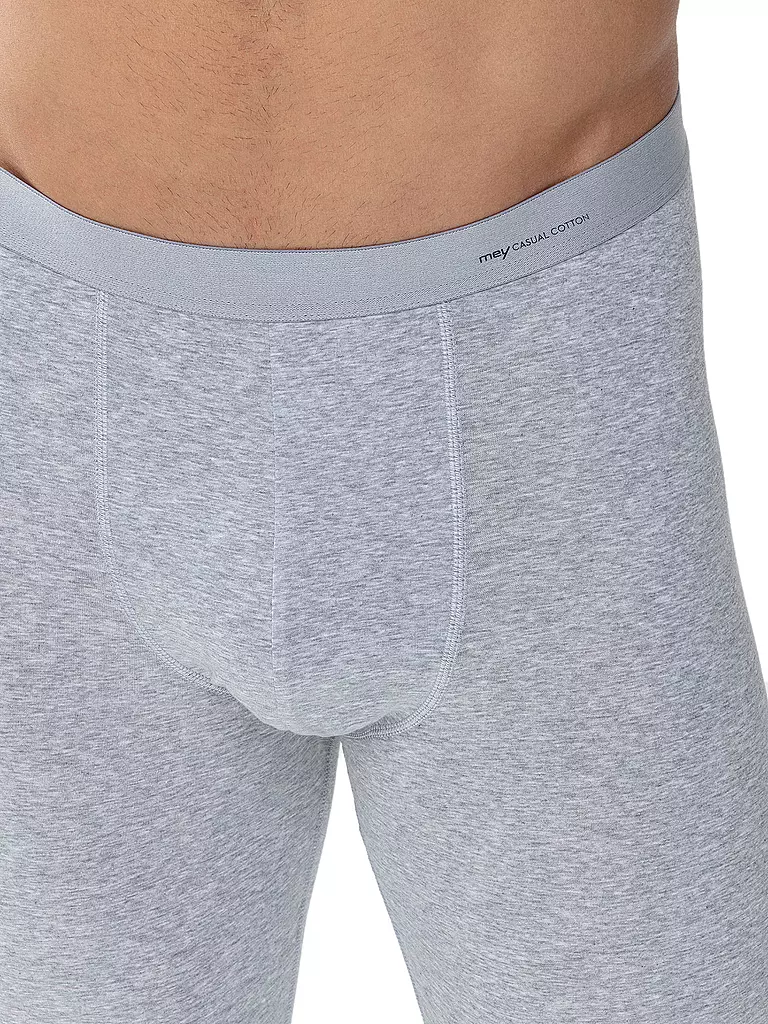 MEY | Caleçon long gris clair chiné | 