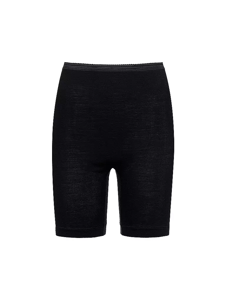 MEY | Culotte avec jambe "Exquisite" (Laine/Soie) Noir | Noir