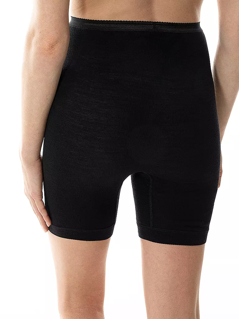 MEY | Culotte avec jambe "Exquisite" (Laine/Soie) Noir | Noir