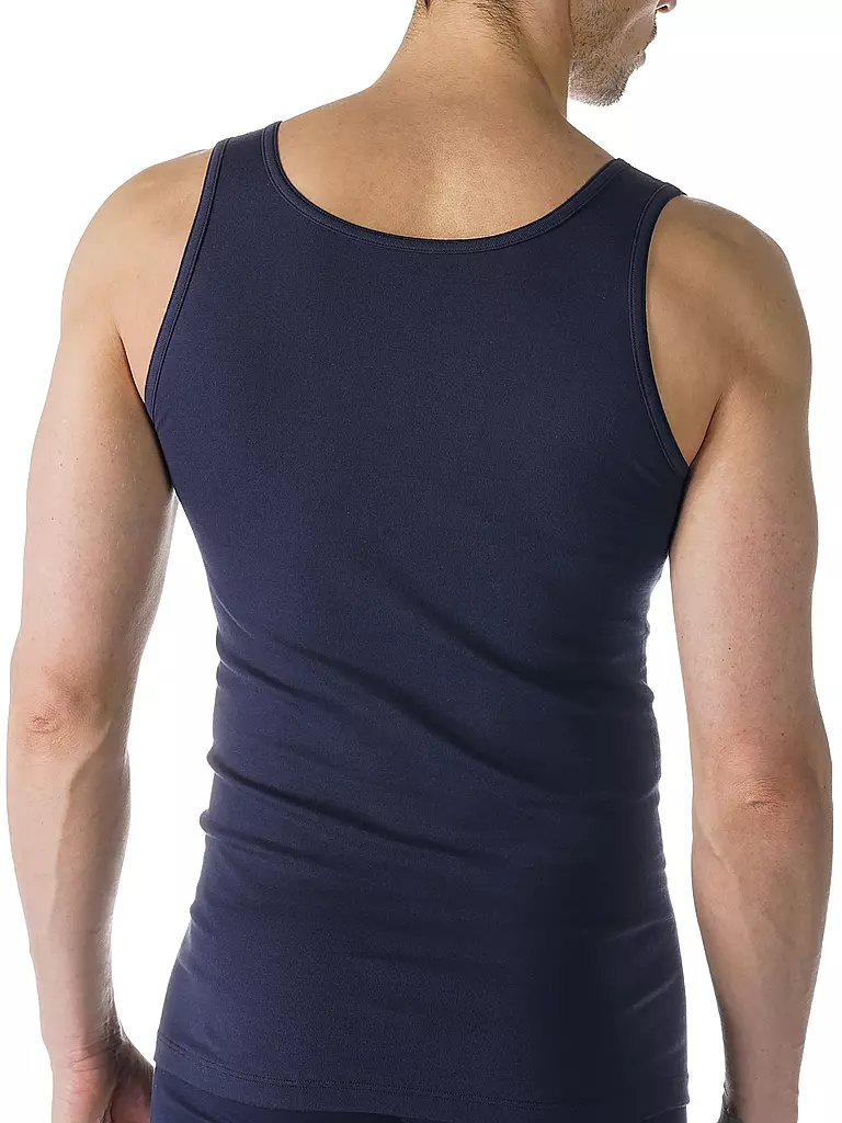 MEY | Débardeur Athletic CASUAL COTTON bleu yacht | 