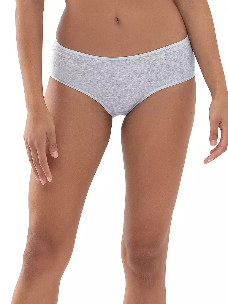 MEY | Hipster COTTON PURE gris clair chiné | grau