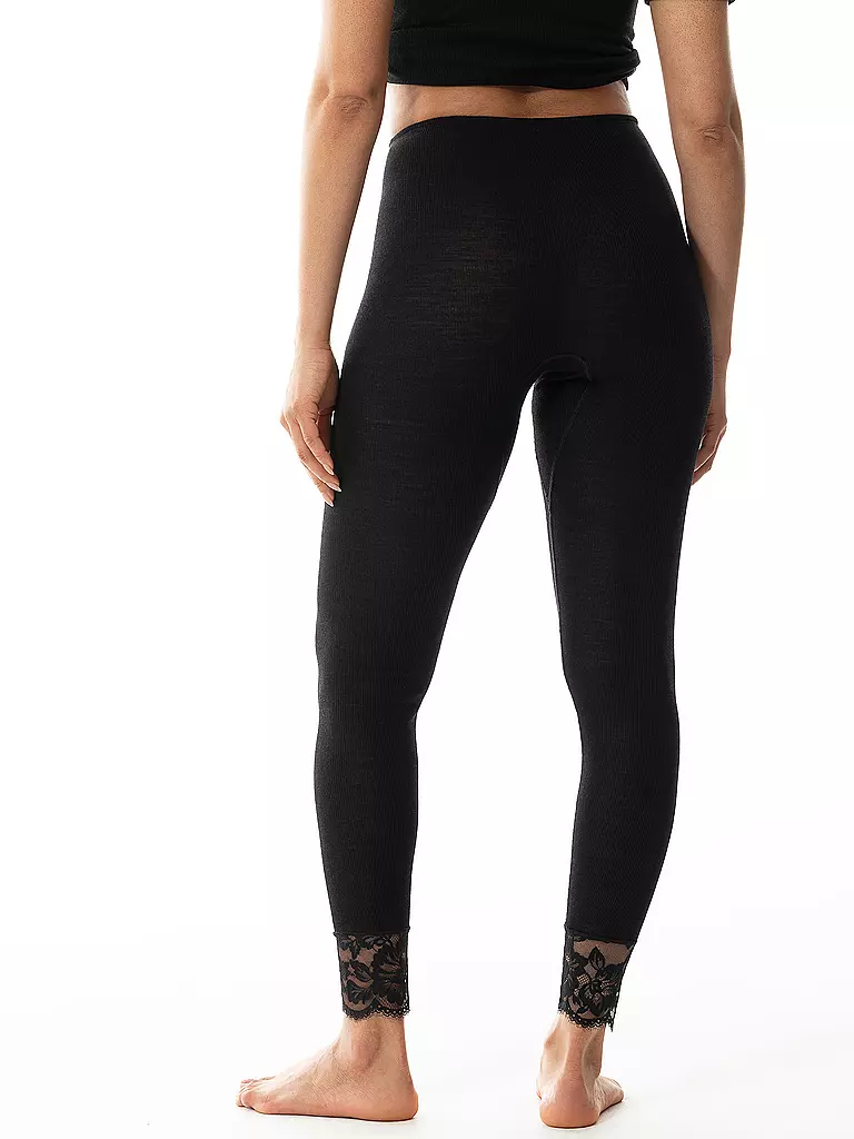 MEY | Legging d'intérieur WOOL LOVE noir | 