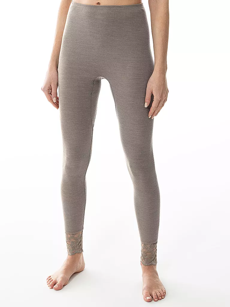 MEY | Leggings de détente LOVE | Marron clair