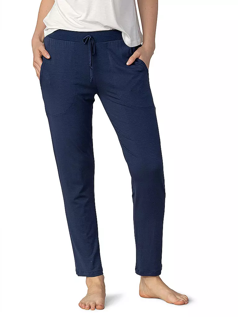 MEY | Loungewear Hose VIVIANA | Bleu foncé