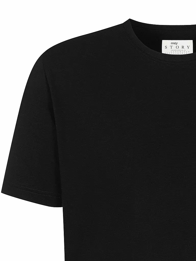 MEY | Loungewear T-Shirt MAGLIA schwarz | Noir