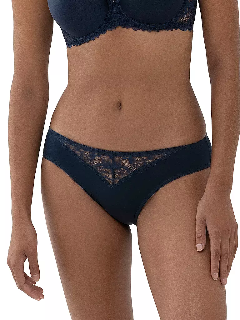 MEY | Mini slip LUXURIOUS bleu nuit | 