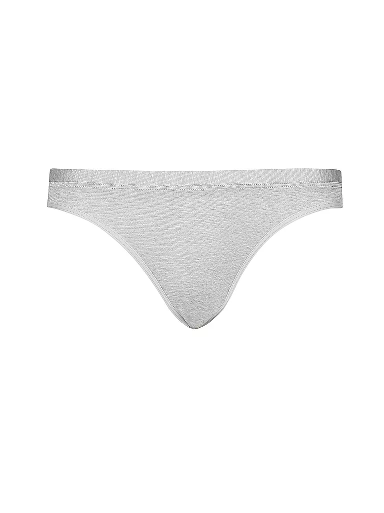 MEY | Mini-slip "Mey-Mood" (Gris clair chiné) | grau