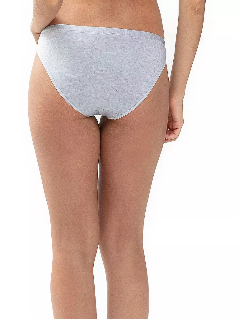 MEY | Mini-slip "Mey-Mood" (Gris clair chiné) | grau