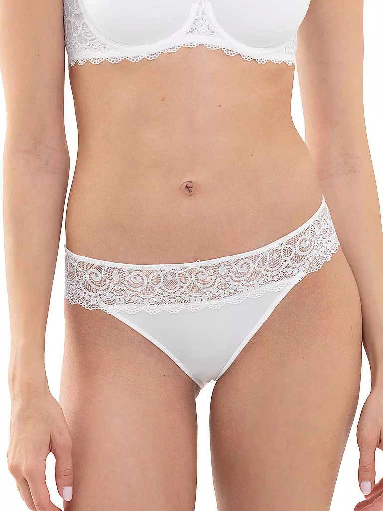 MEY | Mini-slip AMOROUS blanc | weiss