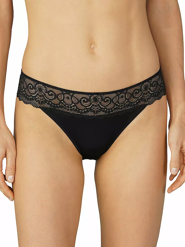 MEY | Mini-slip AMOROUS noir | schwarz