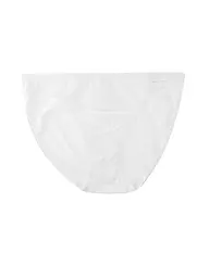 MEY | Mini-slip SUPERFINE ORGANIC noir | Blanc