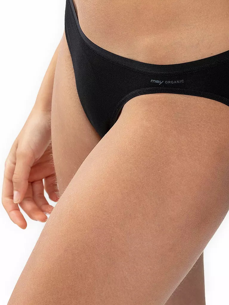 MEY | Mini-slip SUPERFINE ORGANIC noir | 