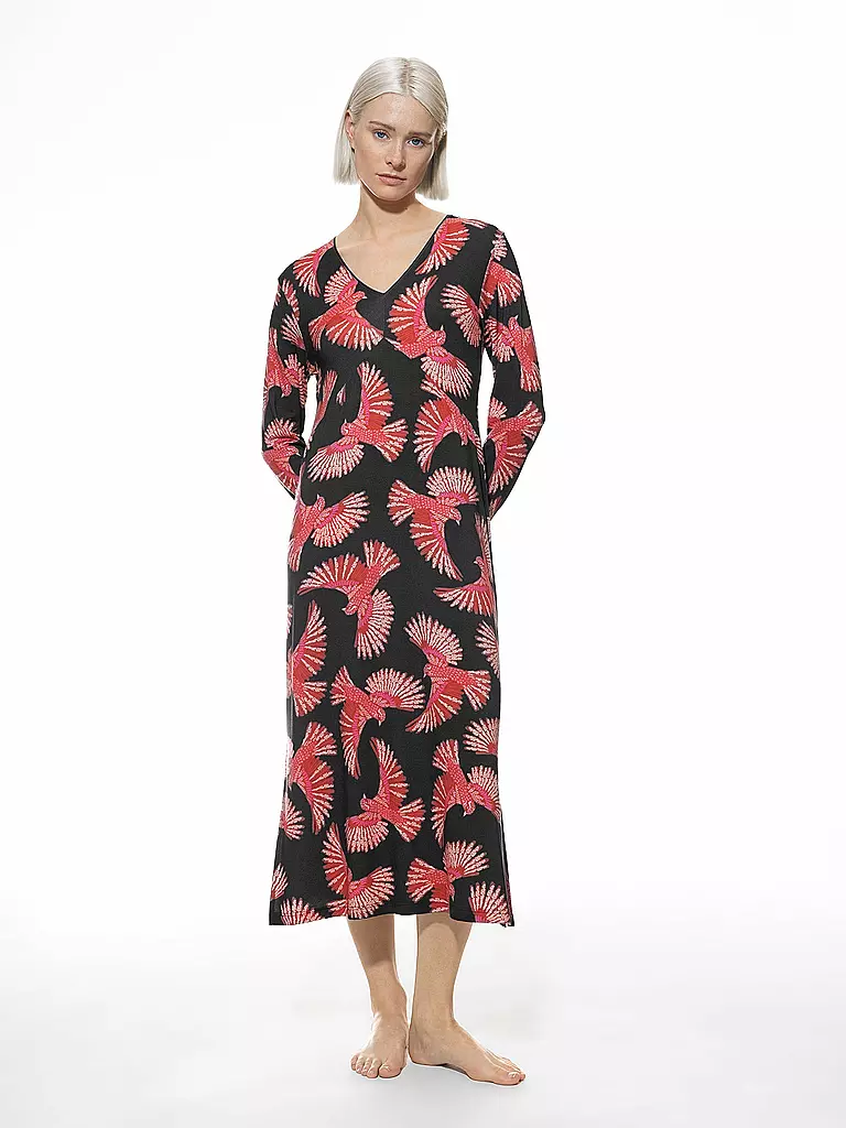 MEY | Nachthemd - Sleepshirt FLYING BIRD | Gris