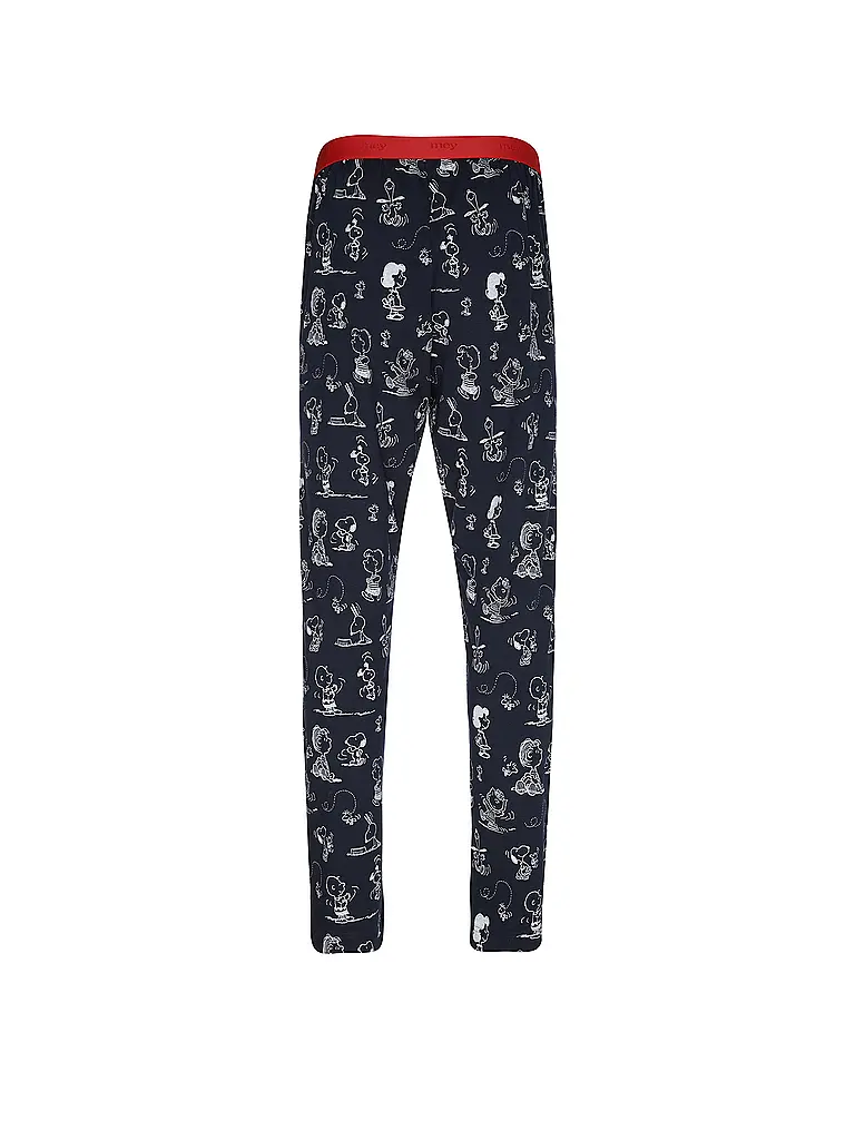 MEY | Nom du produit: Pantalon de pyjama mey x Peanuts | Bleu