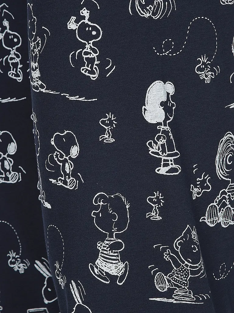 MEY | Nom du produit: Pantalon de pyjama mey x Peanuts | Bleu