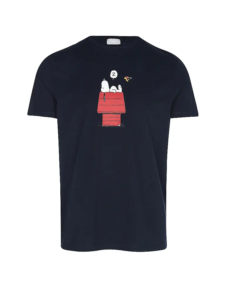 MEY | Nom du produit: Pyjamashirt mey x Peanuts | Bleu