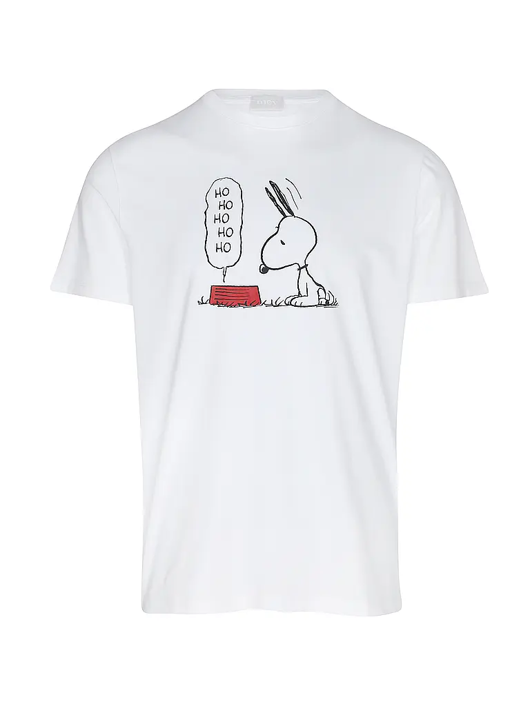 MEY | Nom du produit: Pyjamashirt mey x Peanuts | Blanc