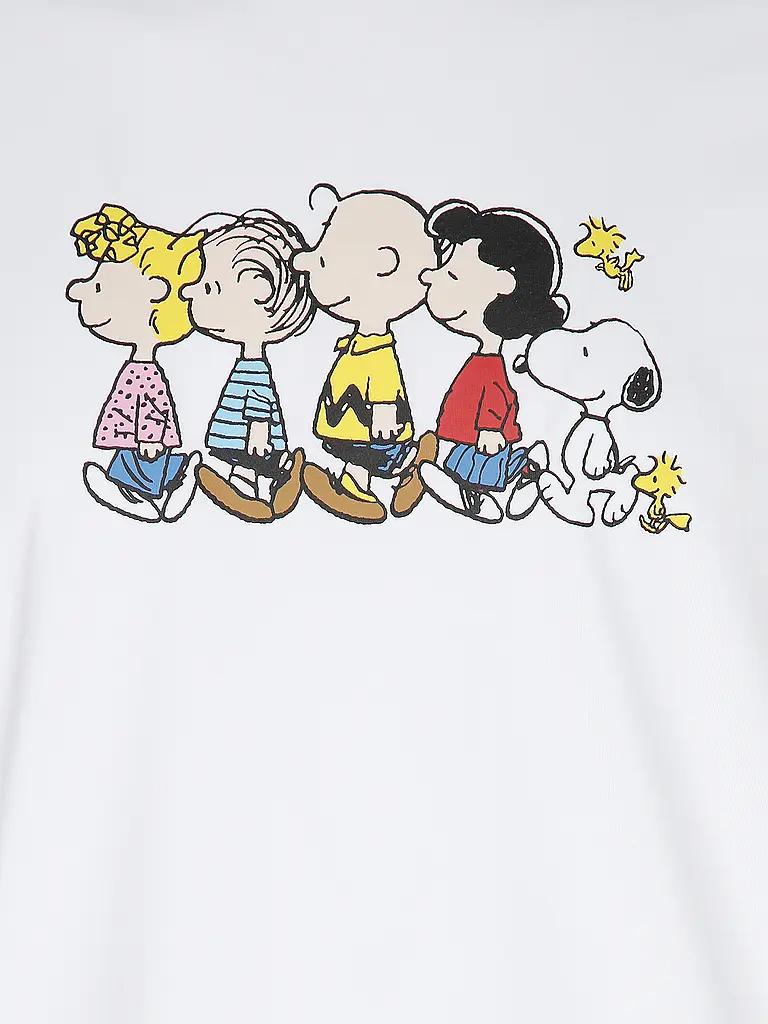MEY | Nom du produit : Pyjamashirt mey x Peanuts | Blanc