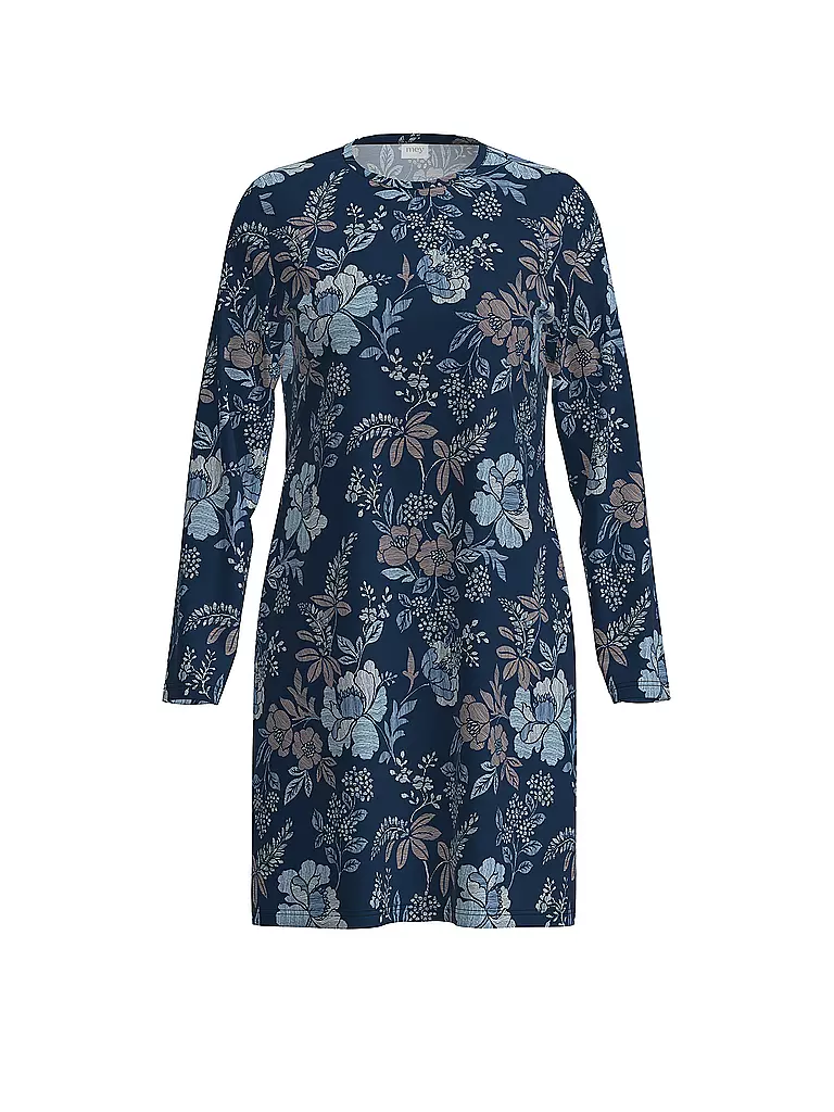 MEY | Nuisette - Chemise de nuit NOSTALGIA | dunkelblau