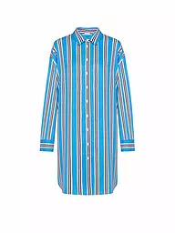 MEY | Nuisette - Sleepshirt CALMING STRIPES | Bleu clair