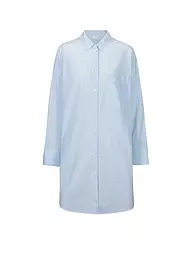 MEY | Nuisette - Sleepshirt COTTON STRIPES | Bleu clair
