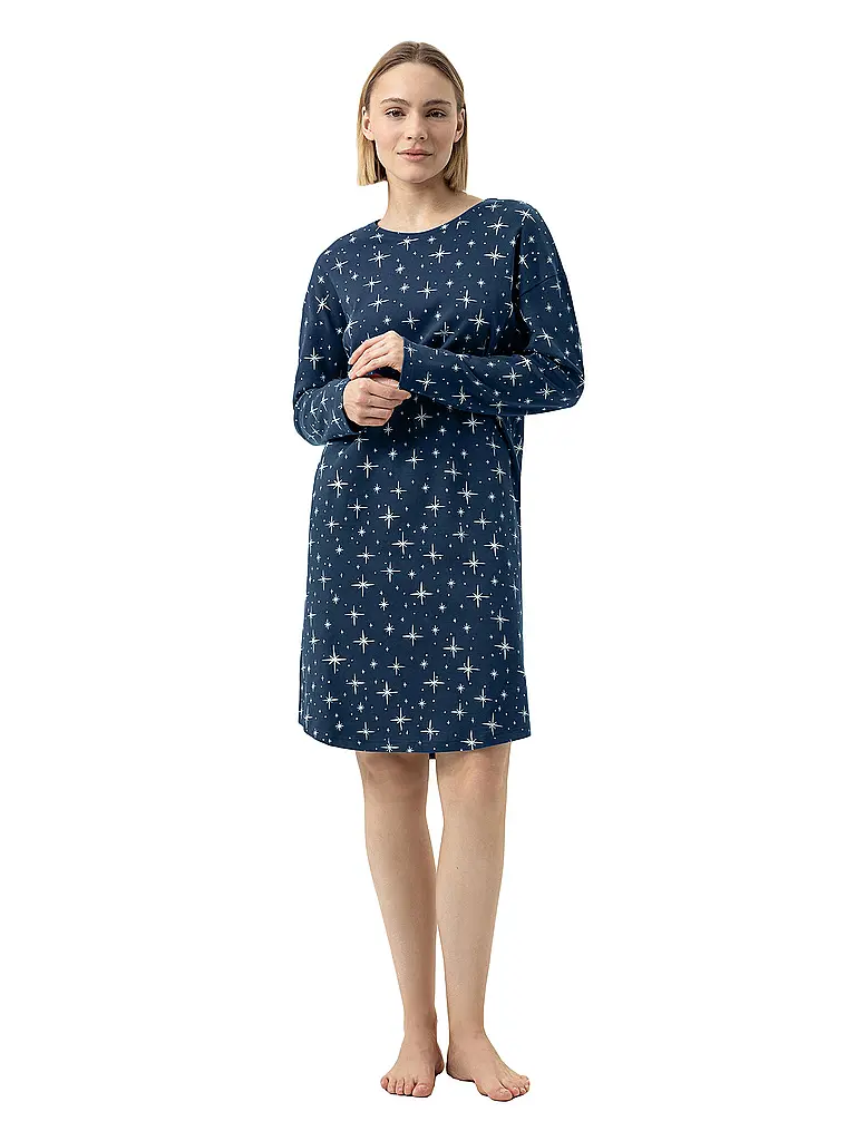 MEY | Nuisette - Sleepshirt POLAR SKY | dunkelblau