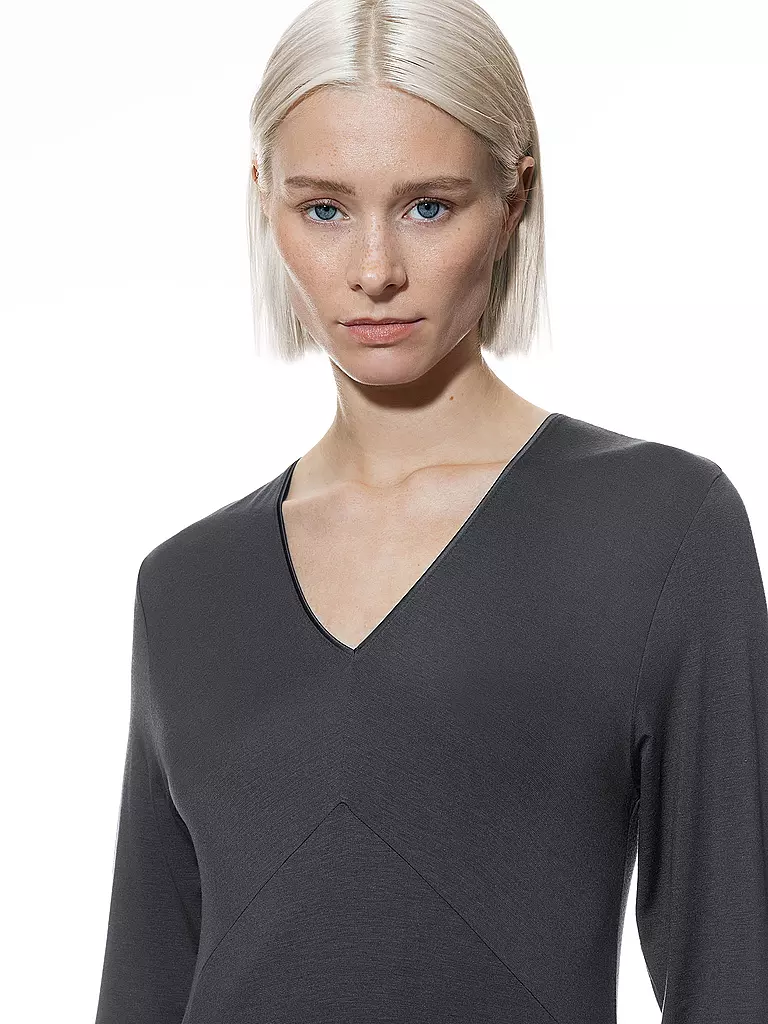 MEY | Nuisette - Sleepshirt PURE CHIC gris tonnerre | grau
