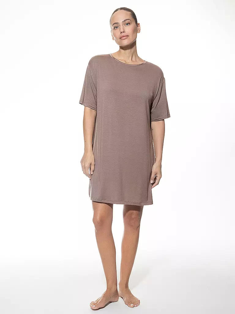 MEY | Nuisette - Sleepshirt PURE CHIC | hellbraun