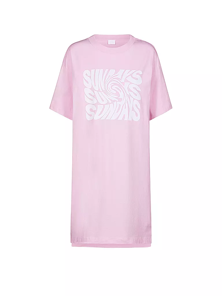 MEY | Nuisette - Sleepshirt SOLID LOVE | rosa