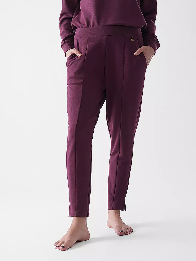 MEY | Pantalon de détente 7/8 PURE SOFTNESS boysenberry | 