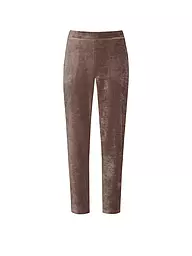 MEY | Pantalon de détente VELVET DREAM | Marron clair
