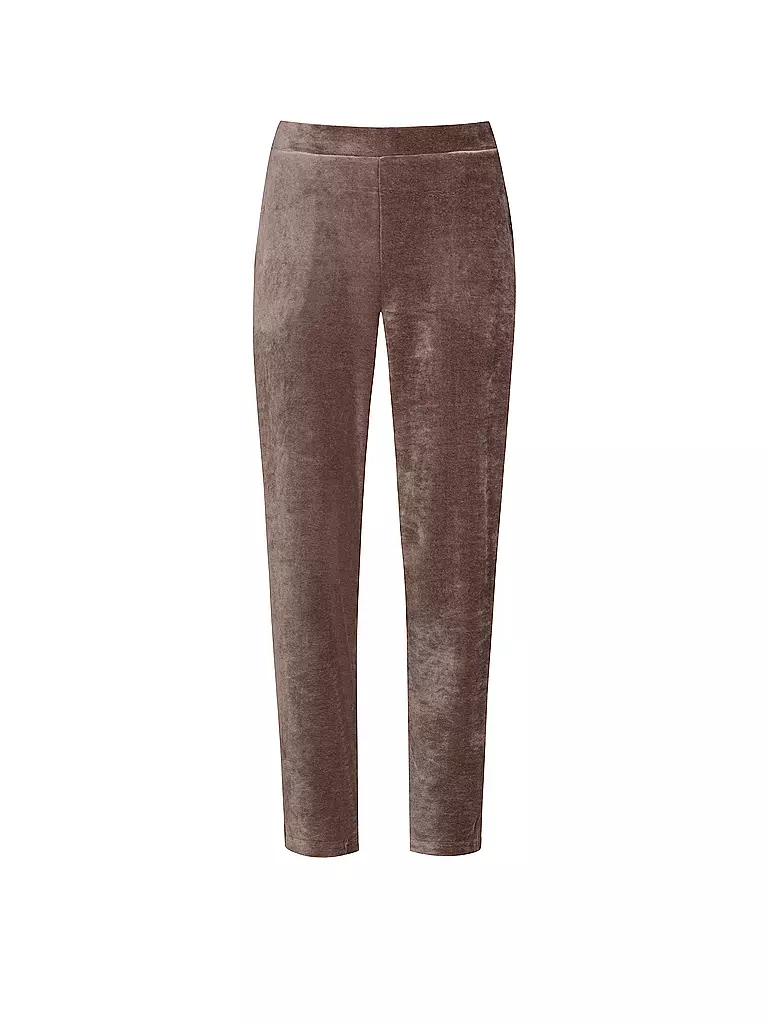 MEY | Pantalon de détente VELVET DREAM | hellbraun