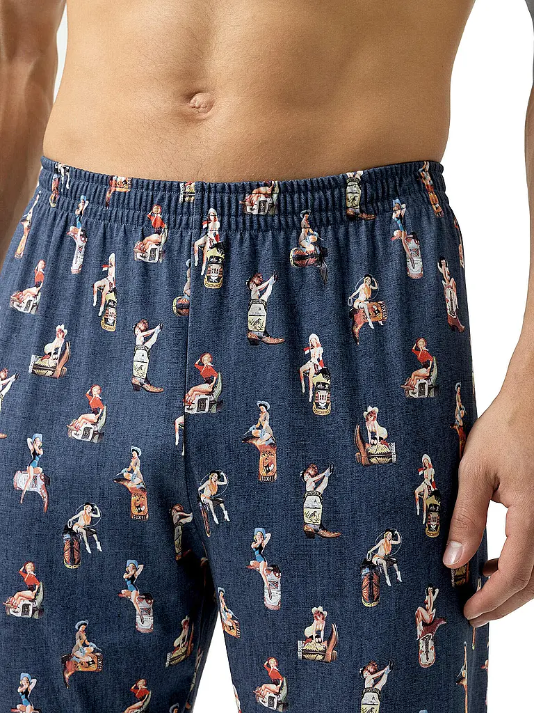 MEY | Pantalon de détente | Bleu