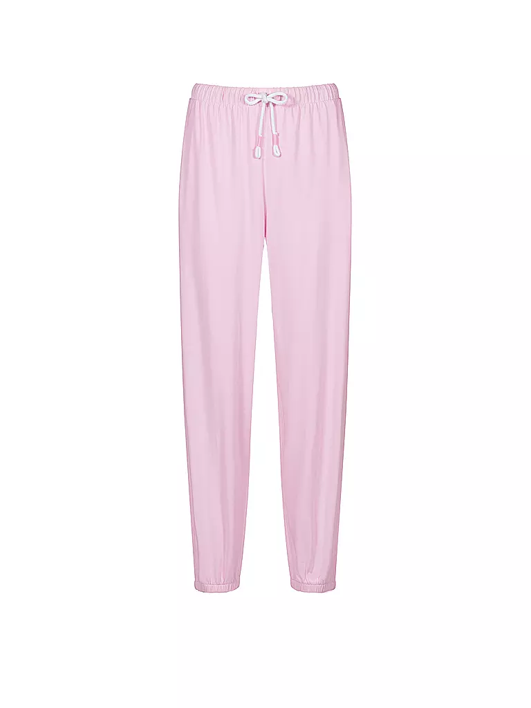 MEY | Pantalon de pyjama 7/8 SOLID LOVE | rosa