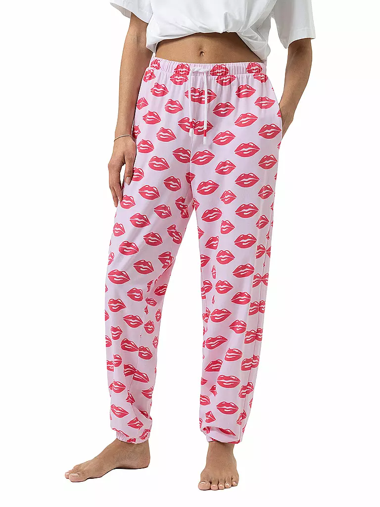 MEY | Pantalon de pyjama 7/8 | rosa