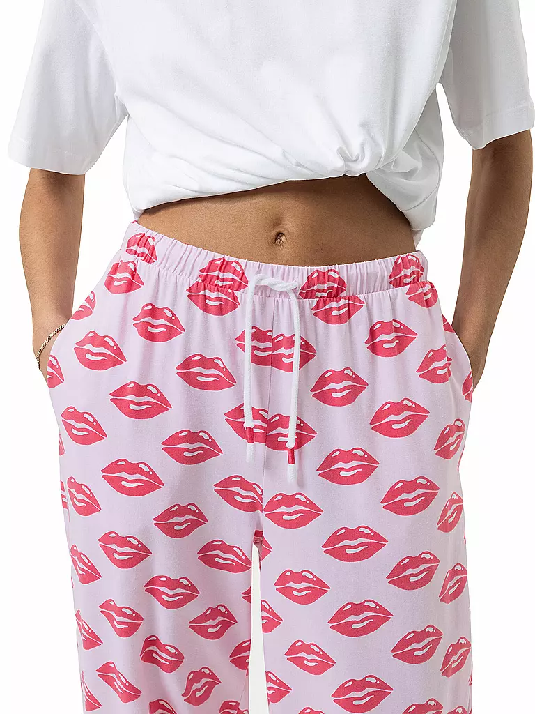 MEY | Pantalon de pyjama 7/8 | rosa