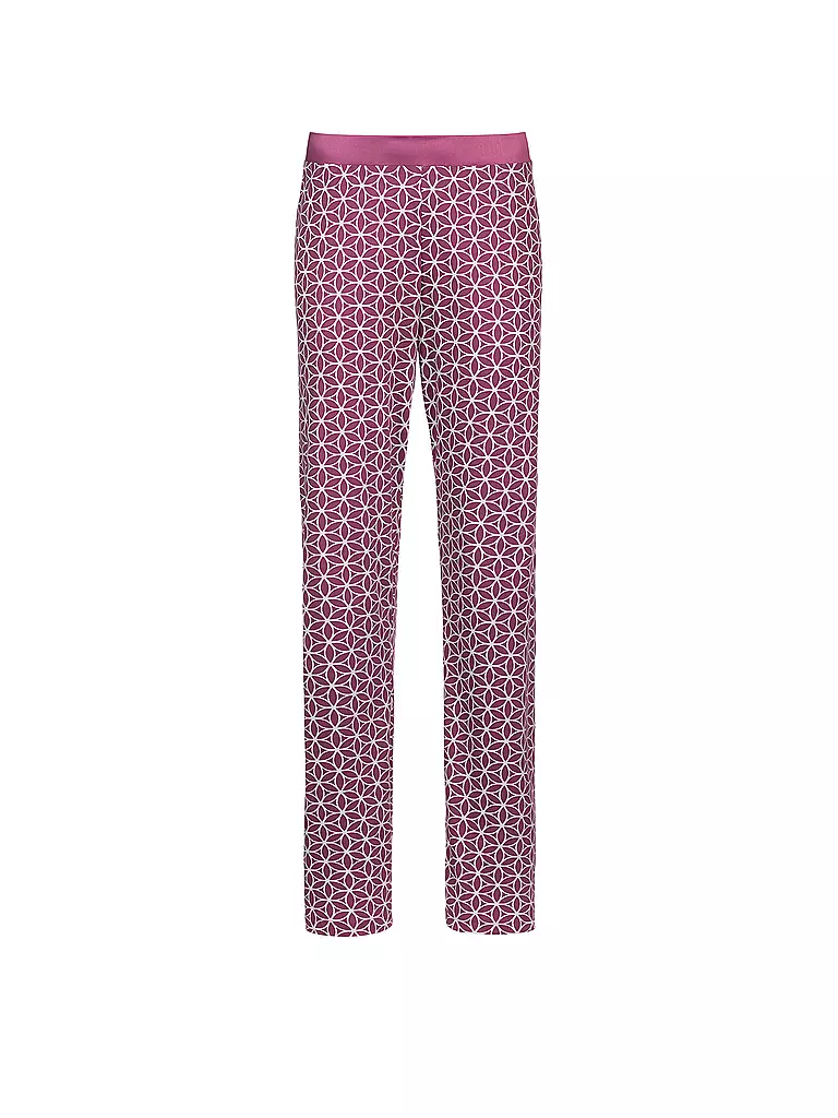 MEY | Pantalon de pyjama MOSAIC | dunkelrot