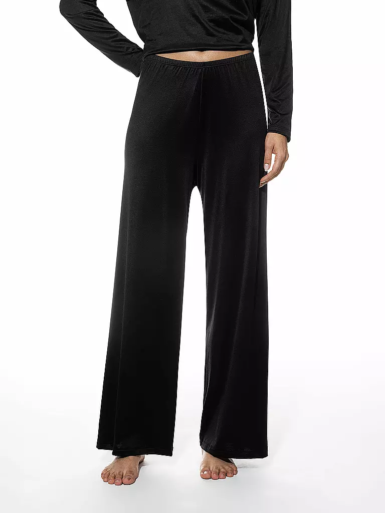 MEY | Pantalon de pyjama NIGHT GLOW noir | schwarz
