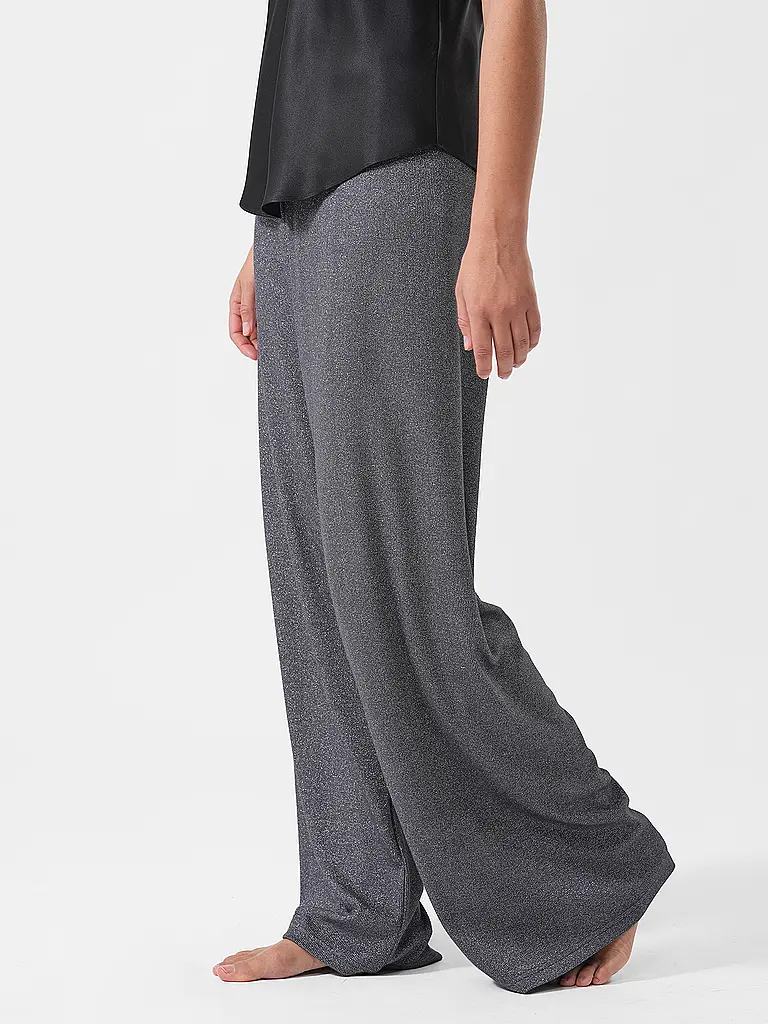 MEY | Pantalon de pyjama SPARKLING RIB thunder grey | 