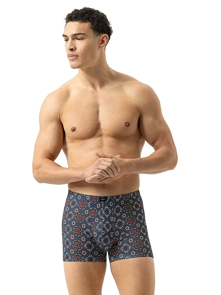 MEY | Pants bleu galactique | Rouge foncé